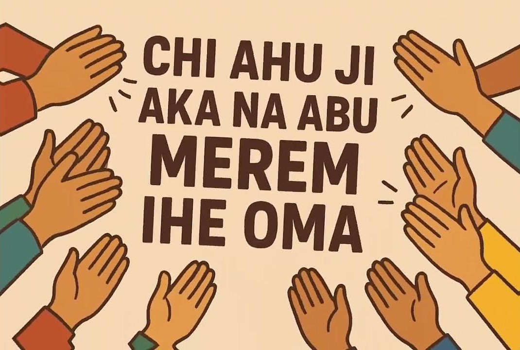 Justice Young – Chi ahu ji aka na abu merem Ihe oma (cover)